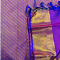 Traditional Bridal Silk Saree with Zari Weaving Premium Designer Silk Saree Royal Violet Editio