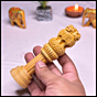wooden ashoka pillar, ashoka stambh 3 inch, national emblem replica 4 inch, wooden emblem gift 5 inch, ashoka pillar 6 inch, ashoka stambh 8 inch, advocate gift, judiciary accessories, handmade emblem India, Santarms wooden handicrafts