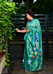 Hand painted saree 