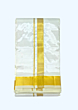 Silk Dhothi with Golden Zari Diamond Border | Cream | AS 243 | 50Kuligai Border Size