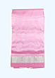 Onion Rose Dhothi with Silver zari border 