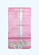Onion Rose Dhothi with Silver zari border 