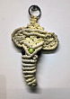Handmade Macrame Ganesha Key Ring