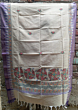 Handmade Khadi Cotton Mithila Painting Dupatta