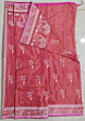 Cotton print saree with BP