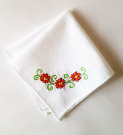 HANDMADE EMBROIDERY WORK HANKY