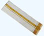 Cream Dhothi with Golden Zari border | 56 Kulikai