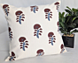 Hand Block Printed Cushion Covers | 16x16 Inches | Set of 2