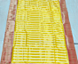 Handloom Silk Munia Brocade Yellow Paithani Silk Saree