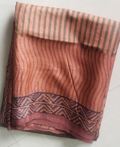 tassar silk saree