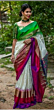 Handloom Ikat Silk Saree | Multicolour