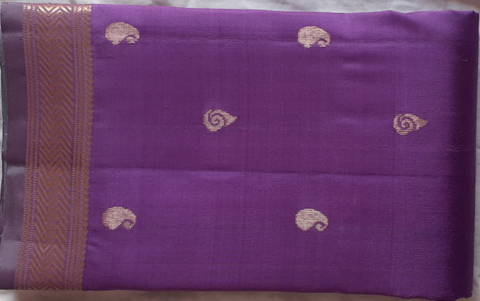 Handmade Salem H F Silk Saree