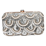 Silver clutch 