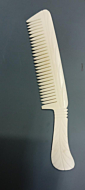 Handmade bone haircomb
