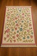 Handmade Mirzapur Shadow Rug