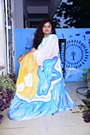Handpainted Saree for women
