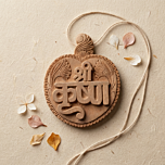 Handcrafted Shri Krishna Tulsi Pendant