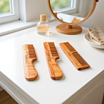 Neem Wood Combs | Set of 3 | Unisex | Eco-Friendly