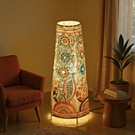 Multicoloured Handmade Floor Lamp