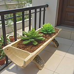 Bamboo Hanging Planter