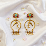 Gold Colour Earrings