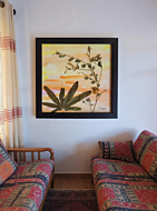 Trees- Home decor made from dry leaves (Frame)