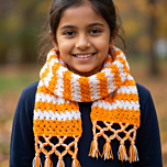 Handwoven Pure Wool Muffler|Multicolour