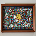 Radha Krishna Handmade Madhubani painting  without frame