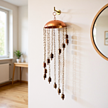 Handcrafted Jhumar Copper Bell Door Hanging