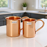 Copper mug set