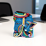 Multicolour Handmade Ganesha Penholder