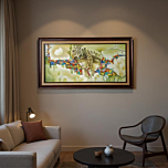 Radha Krishna Painting on Canvas