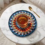 Handcrafted Multicolour Coaster