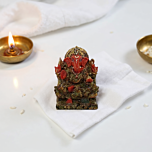 Handmade Lord Ganesha Idol | 9x5x15 cm