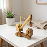 Handmade Wooden Crane Toy