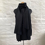Micro Fine Wool Shawl | 200*100 cm | Black
