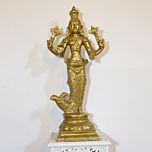 Handcrafted Brass Navagraham Malsyavathaaram Idol | 5x3x15 cm