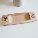 Wooden Cutlery Square Design Tray