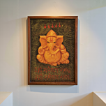 Handcrafted Terrecotta Ganesha Wall Artwork | 8×12 Inches