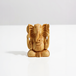 Handcrafted Wooden Ganesha Showpiece