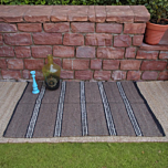 Brown Handmade Cotton Rug 