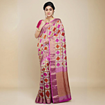 Banarasi Khaddi Georgette Silk Handloom Saree 