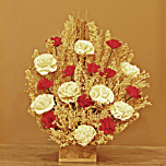 DRIED FLOWERS AND LEAFS BOUQUETS