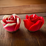 French Rose with our hand-poured soy wax flower candles