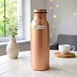 Pure Copper Water Bottle | 700 ML
