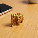 Handcrafted Royal Meenakari Elephant Statue