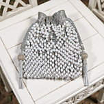 Embellished Ethnic Potli Bag | Pearl Work
