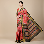 Ikkat Pochampally Saree