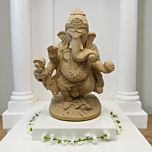 Handmade Stone Lord Ganesha Sculpture