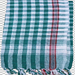 khadi gamcha Green check 